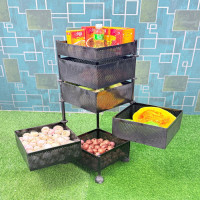 6 Layer Premimum (Square) Full Metal Fruit/Vegetable Rack